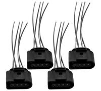PRETYZOOM 4pcs Connecteur de Remplacement de Bobine D'allumage et Connecteur de Faisceau de Câbles pour Voiture, Plastique Noir, Performance Solide, Compatible Divers Couleur Aléatoire