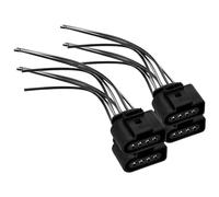 PRETYZOOM 4pcs Connecteurs de Faisceau de Câbles pour Bobine D'allumage Automobile en Plastique Noir, Transmission Stable du Courant, Fiabilité Renforcée pour Voiture Couleur Aléatoire