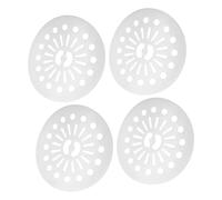 PRETYZOOM 4pièces Couvercle Blanc pour Bouchon Essorage Coussin de Repassage pour Machine à Laver Accessoire pour Tambour Essorage Lot