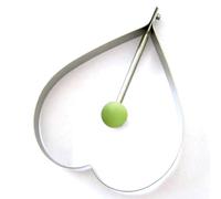 PRETYZOOM 4pièces Lot De Moules à Pancakes Acier Inoxydable Formes Cœur Étoile Rond Fleur Moulure Antiadhésive Avec Poignée Ajustable Pour Œufs Sandwichs Et Crumpets