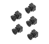 PRETYZOOM 5 Pièces Adaptateur Extrudeuse Alliage Aluminium pour Hotend Remplacement Précis pour Imprimantes Compatibilité Flexible Stabilité Renforcée Déchets de Filament