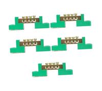PRETYZOOM 5 pièces Barrette de Connexion Électrique Bornier Terre Cuivre Bloc de Jonction Résistant Chaleur Kit de Barrette de Raccordement pour Distribution Extérieure