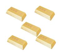 PRETYZOOM 5 Pièces Boîtes à Chocolats Vides Carton Boîtes De Rangement Pour Biscuits Forme De or