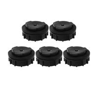 PRETYZOOM 5 Pièces Bouchon de Vidange pour Poubelle Extérieure 660l en | Remplacement du Fond, Installation Facile, Protection Étanche, pour Conteneur 660l et Bac Extérieur