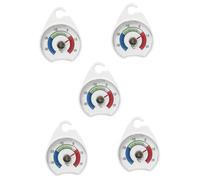 PRETYZOOM 5 Pièces Thermomètre De Réfrigérateur Indicateur De Réfrigérateur Thermomètre Classique Grand Cadran Mécanique Grand De Analogique Moniteur De