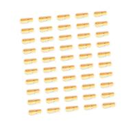 PRETYZOOM 50 Pièces Cadeau d'anniversaire Capsule de Messages gélules Feuille a Rouler Mini-Bouteille souhaitant Bouteille Rouleau de Papier Bouteille à la dérive Lettre d'amour