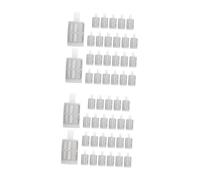PRETYZOOM 50 Pièces Filtre Passoire De Pompe à Jardin Passoire De Tuyaux De Jardin Passe-casse De Pompe à Eau Crépine Blanche Fil En Acier Inoxydable