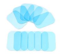 PRETYZOOM 50 pièces Patchs Gel Confort Abdominaux Coussinets Remplacement Ceinture Tonification Abdominale Électrodes Autocollantes Souples pour Stimulateur Musculaire Usage Quotidien