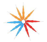 PRETYZOOM 50pièces Brosse Interdentaire Moyenne Nettoyeur Domestique Et Portable Pour Maison Voyage Et Travail