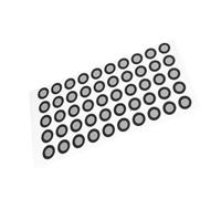 PRETYZOOM 50pièces Marqueurs de Numérisation Ronds Points de Réflexion Diffuse pour Scanners Autocollants de Positionnement pour Tâches de Numérisation