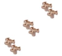 PRETYZOOM 6 Pièces Accessoires Pour Support De Plateau Tournant Pour Four à Micro-ondes Support Micro-ondes Plaque Tournante Coupleur De Moteur à Micro-ondes Accessoire De Platine Plastique