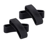 PRETYZOOM 6 pièces Anneaux de fixation pour bracelet montre caoutchouc doux lot de 6 accessoires de maintien compatibles avec montres sportives remplaçants pratiques et faciles à installer