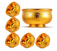 PRETYZOOM 6 Pièces Bols Doffrande Plastique pour Décoration Maison et Bols Polyvalents pour Richesse et Design Élégant et Traditionnel Chinois