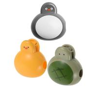 PRETYZOOM 6 Pièces Capuchon de Brosse à Dents de Voyage Étui de Protection pour Brosse en Plastique Anti-poussière Portable et Manuelle Canard Tortue Pingouin