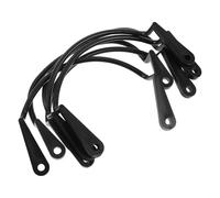 PRETYZOOM 6 pièces Kit Supports de Poche Billard Plastique Fixation Stable et Design Moderne Accessoires pour Tables de Billard et Filet Remplacement pour Installation