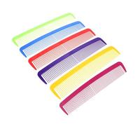 PRETYZOOM 6 Pièces Peignes Géants Colorés Accessoires Comiques de Scène pour Fêtes Halloween Carnaval et Performances Grands Peignes Robustes et Portables pour Farces et Photos