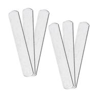 PRETYZOOM 6 pièces Plaques Acier Lestées pour Gilet de Musculation Poids de Fitness Acier Électrolytique Entraînement Sécurisé pour Hommes et Femmes