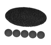 PRETYZOOM 6 Pièces Poubelle Filtre Coton Filtre Seau à Compost Filtres de Recyclage Filtre de bac de Cuisine filtres à Charbon pour bac à Compost filtres pour bac à Compost éponge Noir