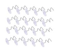 PRETYZOOM 60 Pièces épingles à tête torsadée épingle à tête pour Le Rembourrage Jupe de lit pins goupilles à vis pour Tissus d'ameublement Clou tordu épingle à nourrice épingles torsadées