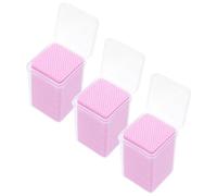 PRETYZOOM 600 pièces Lingettes de Nettoyage pour Extensions de Cils Coton Doux pour Éliminer Résidus de Colle Lingettes Pratiques et Compactes pour Flacons de Colle Voyage