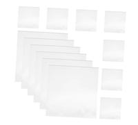 PRETYZOOM 60pièces Pochettes Extérieures pour Disques Vinyle Pochettes de Protection Autocollantes pour Albums