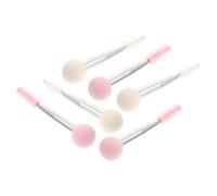 PRETYZOOM 6pièces Set de Pinceaux Maquillage Double Embout Applicateur Éponge pour Sourcils Cils et Correcteur
