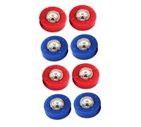 PRETYZOOM 8 pièces Jeu de Palets de Table Multifonction Boules Roulantes Acier et Plastique Accessoires Tabletop Puck pour Jeu de Société Intérieur Compact et Léger pour Anniversaire Garçon