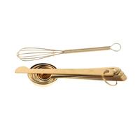 PRETYZOOM 8 pièces Set de Cuillères Doseuses Acier Inoxydable avec Règle Design Empilable Mesures Précises US et Métriques Ustensiles de Cuisine Ergonomiques pour Pâtisserie et Cuisson