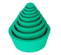 PRETYZOOM 9 Pièces Adaptateur Entonnoir Filtre Silicone Coniques Support Souple Caoutchouc pour Montage Filtration Laboratoire