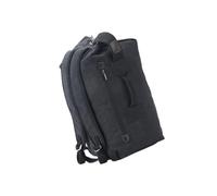 PRETYZOOM à Dos Homme Imperméable Capacité pour Voyage et Travail Sacoche Ordinateur Portable Résistante avec Plusieurs Compartiments de Randonnée et Bureau Noir Petite