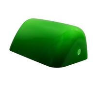 PRETYZOOM Abat-jour de Lampe de Table en Verre Vert Rétro Facile à Installer Éclairage Diffus Décoratif pour Salon ou Bureau