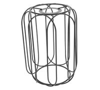 PRETYZOOM Abat Jour Métallique Cage Style Protection pour Ampoule Rétro Lampadaire Industriel Vintage Compatible Lampes de Plafond Pied Finition Peinture Électrolytique Robuste