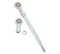 PRETYZOOM Accessoires de VTT Canne à pêche Remplacement pour clé tiges Embout de biellette kit de tirant tie-tirage biellette de Direction Acier au Chrome-Vanadium Silver