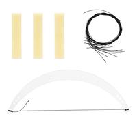 PRETYZOOM Acrylique Règle pour Tatouage de Sourcils Forme Arc Transparente, Compatible Feutre Sourcil et Pochoirs, Outil de Positionnement pour Maquillage Permanent