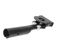 PRETYZOOM Adaptateur De Barre De Balai À Franges Mandrin en Métal 20 Pince en Tungstène Noir pour Dortoir Hôtel Maison