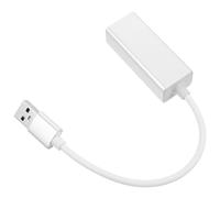 PRETYZOOM Adaptateur Réseau Portable USB 3.0 en Alliage D'aluminium Transmission Haut Débit, Compatible Multiplateforme, pour Voyage et Usage Extérieur