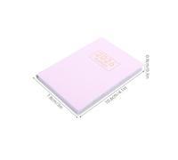 PRETYZOOM Agenda de Poche 2026 Compact avec Couverture Pu, Petit Agenda Mensuel en Papier Robuste et Reliure Solide, pour Présents de Nouvel An ou Anniversaire