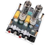 PRETYZOOM Ampli Phono pour Platine Vinyle Carte de Préamplification à Tubes, Léger et Compatible Système Audio HiFi pour Home Cinéma DIY