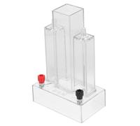 PRETYZOOM Appareil d'Électrolyse de L'Eau Compact et Portable Dispositif Pédagogique pour Production d'Hydrogène et d'Oxygène Matériel Expérimental pour Laboratoire et Classe 1 Pièce