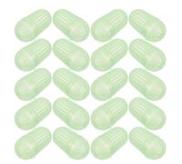 PRETYZOOM Appâts pour pièges à crevettes 20 Pièces Plastique Blanc, Cage Porte-appâts de pêche, Support Appât Portable, Eau Douce et Pêche en Extérieur