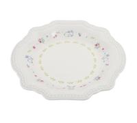 PRETYZOOM Assiette en Céramique Beige à Motif Lapin en Relief, Design Créatif et Unique, Assiette à Dessert Multifonction pour Usage Quotidien et Occasions Spéciales