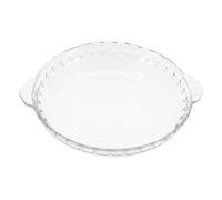 PRETYZOOM Assiette En Verre De 20 Cm Compatible Avec Le Four À - Avec Poignées Pour Collations Et Déjeuners