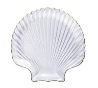 PRETYZOOM Assiette Verre Créative Forme Assiette Déjeuner Fruits Salade Présentation Bijoux