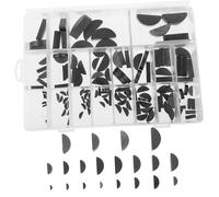 PRETYZOOM Assortiment De Clés Woodruff 135 Pcs pour Mécaniciens Kit en Acier Au Carbone M2-m10 Clé Demi- Réparation Automobile Et Mécanique Rangement Pratique