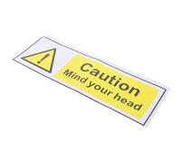 PRETYZOOM Autocollant de Panneau D'avertissement en Papier Synthétique Pp 20x6,6 Cm, L'huile, Autocollant de Signalisation Adhésif pour Sécurité Industrielle et Utilisation Solide