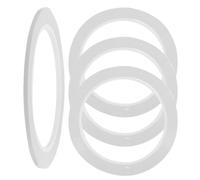 PRETYZOOM Autocollants et de Touche en pour Blanc 4pcs Pvc Violon Amélioration Précision Apprentissage pour Débutants Lors Pratique