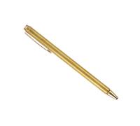 PRETYZOOM Baguette de Sourcier en Cuivre Rétractable Tige Centrale Flexible en Forme de Stylo pour Détecter les Veines D'eau, Outil Portable et Précis