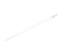 PRETYZOOM Baguette de Store en Acrylique Solide avec Crochet, Tige de Store Transparente pour tirage de Stores vénitiens, Accessoire pour Rideaux d'intérieur