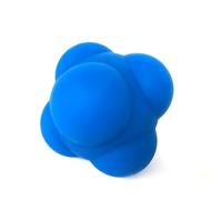 PRETYZOOM Balle de Réaction Hexagonale en Silicone Coordination Main-œil et Amélioration Vitesse de Réaction pour Entraînement, Balle Rebondissante 1pc pour Femmes et Athlètes