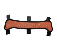 PRETYZOOM Bandeau Absorbant de Sueur pour Casque de Sécurité Orange, en Tissu Maille Respirant avec Maintien Élastique, pour Soudure et Travaux de Maintenance